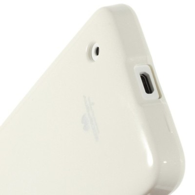 Nokia Lumia 635 Mercury baltas kieto silikono tpu dėklas - nugarėlė / Priedai.lt