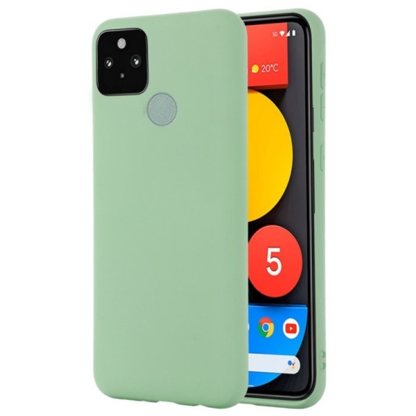 „Shell“ Kõva silikoon (TPU) kaaned - roheline (Pixel 5A 5G)