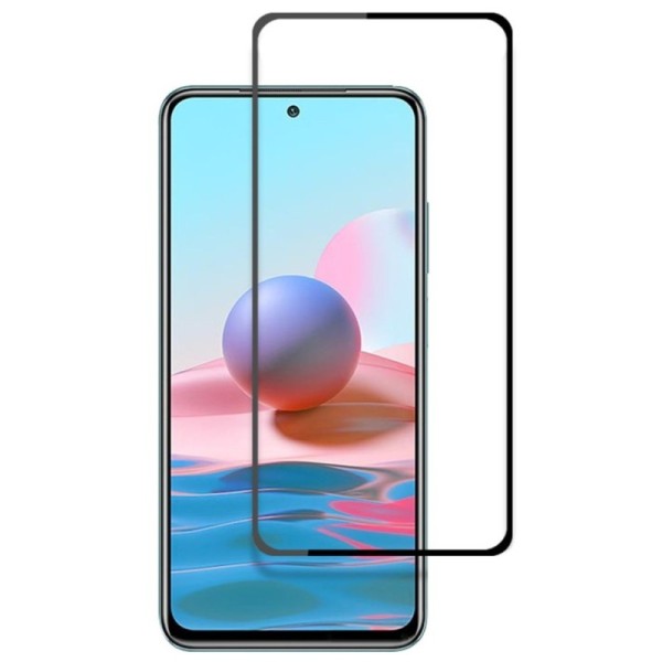 „Mocolo“ 2.5D Tempered Glass kaitsev ekraaniklaas 0.26 mm - must (Redmi 10)