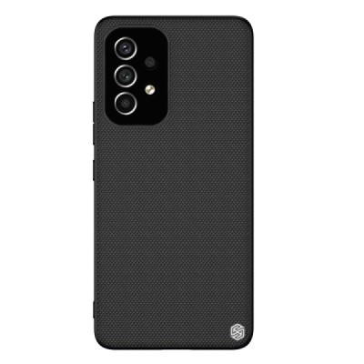 Samsung Galaxy A53 5G (SM-A536B) „Nillkin“ Textured Case juodas dėklas - nugarėlė | Priedai.lt