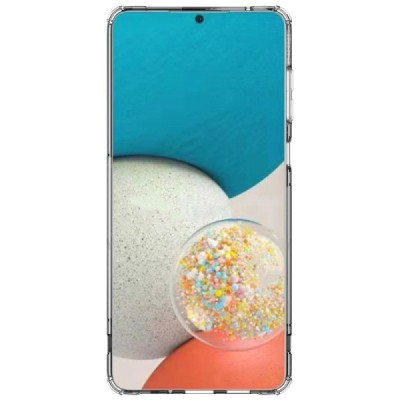 „Nillkin“ Nature TPU Pro Samsung Galaxy A53 5G (SM-A536B) sustiprintos apsaugos kieto silikono skaidrus dėklas | Priedai.lt