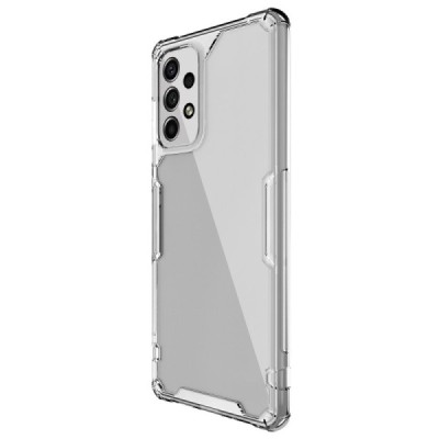 „Nillkin“ Nature TPU Pro Samsung Galaxy A53 5G (SM-A536B) sustiprintos apsaugos kieto silikono skaidrus dėklas | Priedai.lt