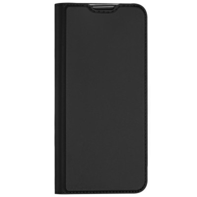 „Dux Ducis“ Skin serijos Samsung Galaxy A13 4G (SM-A135F, SM-A137F) juodas odinis atverčiamas dėklas | Priedai.lt