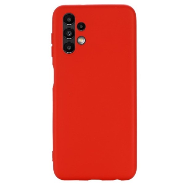 „Shell“ Kõva silikoon (TPU) kaaned - punane (Galaxy A13 4G)