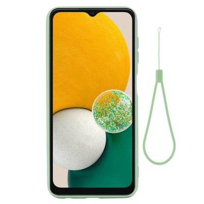Samsung Galaxy A13 4G (SM-A135F, SM-A137F) Shell kieto silikono TPU žalias dėklas - nugarėlė | Priedai.lt