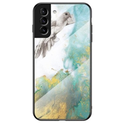 Samsung Galaxy S22+ 5G (SM-S906X) „Marble“ kieto silikono TPU žalias dėklas - nugarėlė | Priedai.lt
