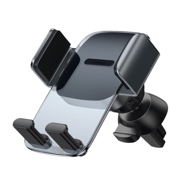 „Baseus“ Easy Control Clamp automobilinis laikiklis (į groteles) - juodas