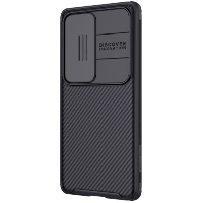 Huawei P50 Pro „Nillkin“ CamShield juodas dėklas, nugarėlė su kameros apsauga | Priedai.lt