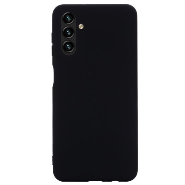„Shell“ Kõva silikoon (TPU) kaaned - must (Galaxy A13 5G / A04s)