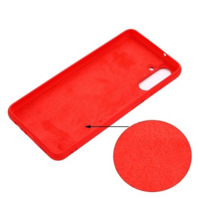 Samsung Galaxy A13 5G (A04s) Shell kieto silikono TPU raudonas dėklas - nugarėlė | Priedai.lt