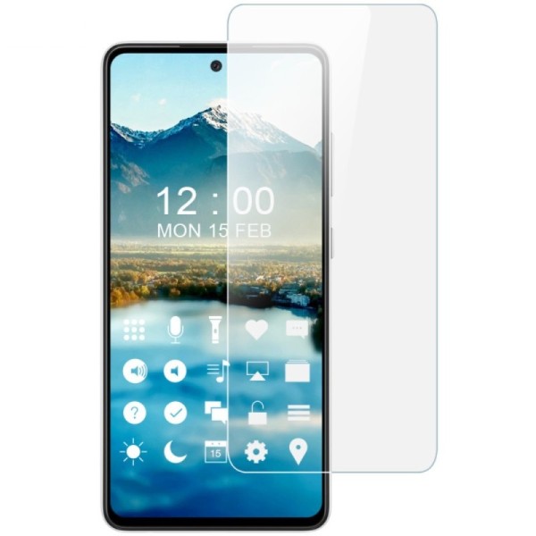 „Imak“ ekraani kaitsekile (täielik katvus) - läbipaistev (Galaxy A53)