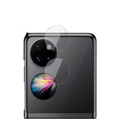 Huawei P50 Pocket Imak tempered Glass apsauginis galinės kameros stiklas 0.3 mm | Priedai.lt