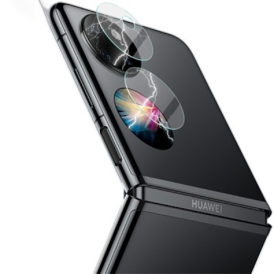 Huawei P50 Pocket Imak tempered Glass apsauginis galinės kameros stiklas 0.3 mm | Priedai.lt