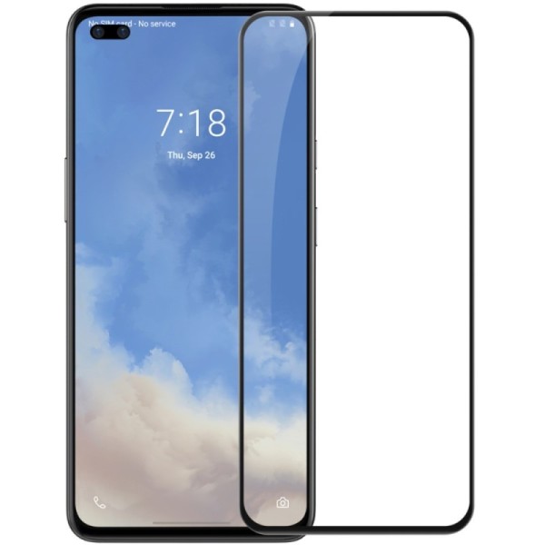 „Nillkin“ CP+ Pro 9H Tempered Glass kaitsev ekraaniklaas 0.33 mm - must (OnePlus Nord / Nord CE 5G / Nord CE 2 5G)