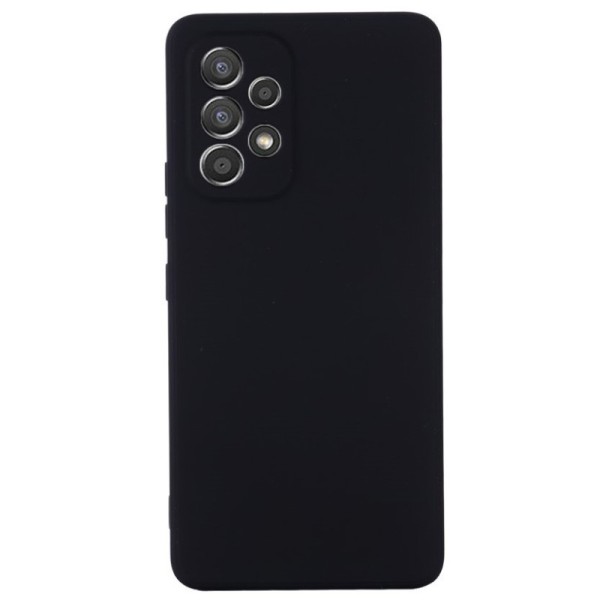 „Shell“ Kõva silikoon (TPU) kaaned - must (Galaxy A53)