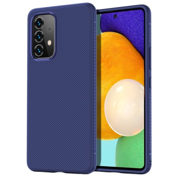 „Jazz“ Kõva silikoon (TPU) kaaned - sinine (Galaxy A53)