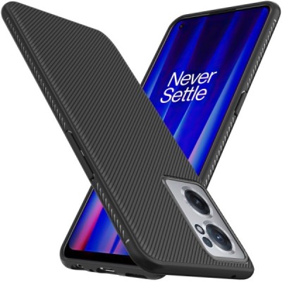 OnePlus Nord CE 2 kieto silikono TPU juodas dėklas - nugarėlė | Priedai.lt