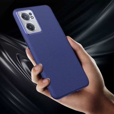 OnePlus Nord CE 2 kieto silikono TPU mėlynas dėklas - nugarėlė | Priedai.lt