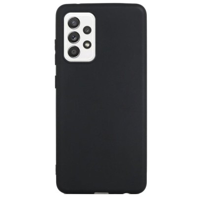 Samsung Galaxy A53 5G (SM-A536B) kieto silikono (TPU) dėklas juodas - nugarėlė | Priedai.lt