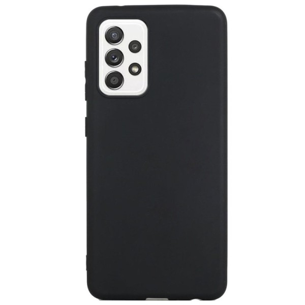 Kõva silikoon (TPU) kaaned - must (Galaxy A53)