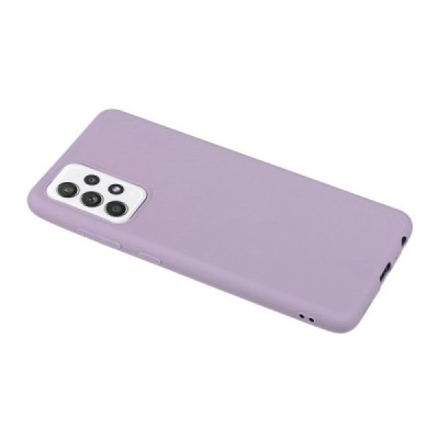 Samsung Galaxy A53 5G (SM-A536B) kieto silikono (TPU) dėklas violetinis - nugarėlė | Priedai.lt