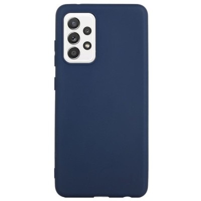 Samsung Galaxy A53 5G (SM-A536B) kieto silikono (TPU) dėklas mėlynas - nugarėlė | Priedai.lt