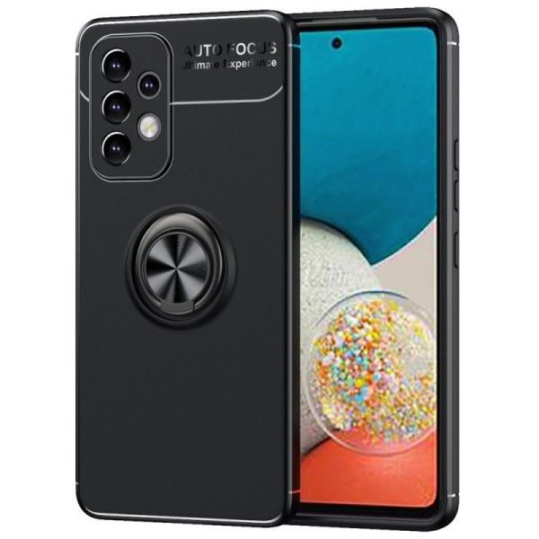 „Ring“ Kickstand (TPU) kaaned - must (Galaxy A53)