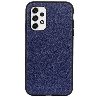 „Deluxe Leather“ Samsung Galaxy A53 5G (SM-A536B) mėlynas odinis dėklas | Priedai.lt
