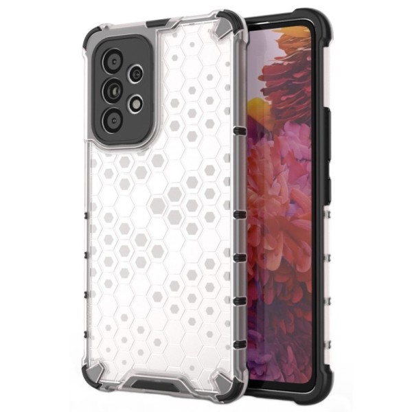 „Honeycomb“ Tugevdatud turvalisus kaaned - läbipaistev (Galaxy A13 5G / A04s)