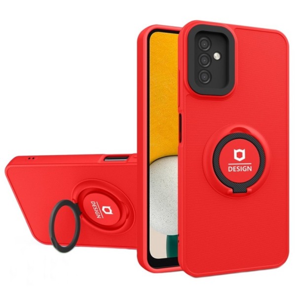 „Design“ Kickstand (TPU) kaaned - punane (Galaxy A13 5G / A04s)