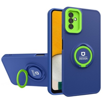 Samsung Galaxy A13 5G (A04s) „Design“ Kickstand (TPU) mėlynas dėklas - nugarėlė | Priedai.lt
