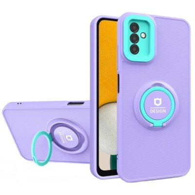 Samsung Galaxy A13 5G (A04s) „Design“ Kickstand (TPU) violetinis dėklas - nugarėlė | Priedai.lt