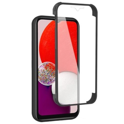 „Straight“ 360 Samsung Galaxy A53 5G (SM-A536B) juodas kieto silikono (TPU) dėklas | Priedai.lt
