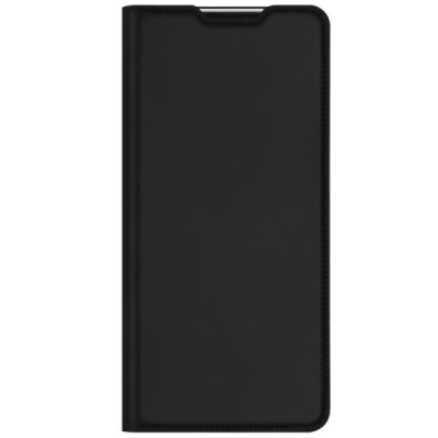 Dux Ducis Skin serijos Samsung Galaxy A33 5G (SM-A336E) juodas odinis atverčiamas dėklas | Priedai.lt