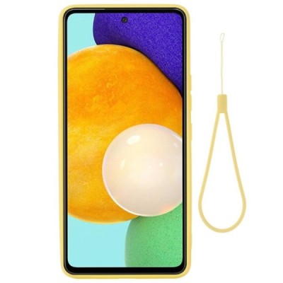 Samsung Galaxy A33 5G (SM-A336E) Shell kieto silikono TPU geltonas dėklas - nugarėlė | Priedai.lt