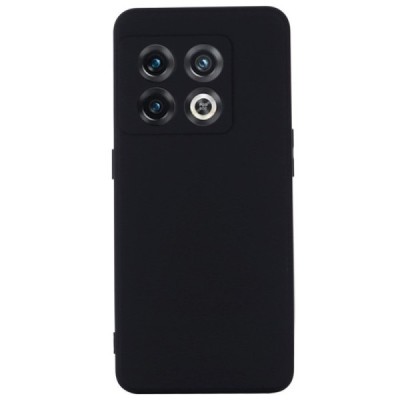 OnePlus 10 Pro Shell kieto silikono TPU juodas dėklas - nugarėlė | Priedai.lt