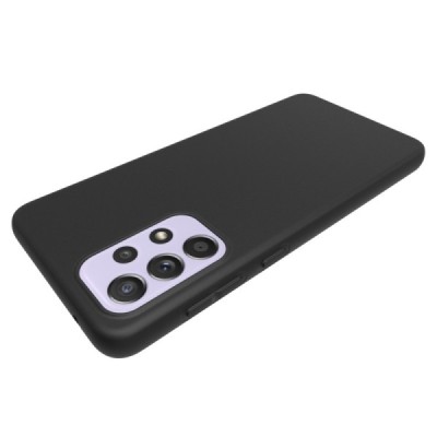 Samsung Galaxy A33 5G (SM-A336E) kieto silikono TPU juodas dėklas - nugarėlė | Priedai.lt