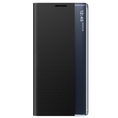 Samsung Galaxy A33 5G (SM-A336E) View Line juodas atverčiamas dėklas - knygutė | Priedai.lt