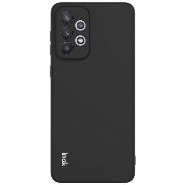 „Imak“ Kõva silikoon (TPU) kaaned - must (Galaxy A33 5G)