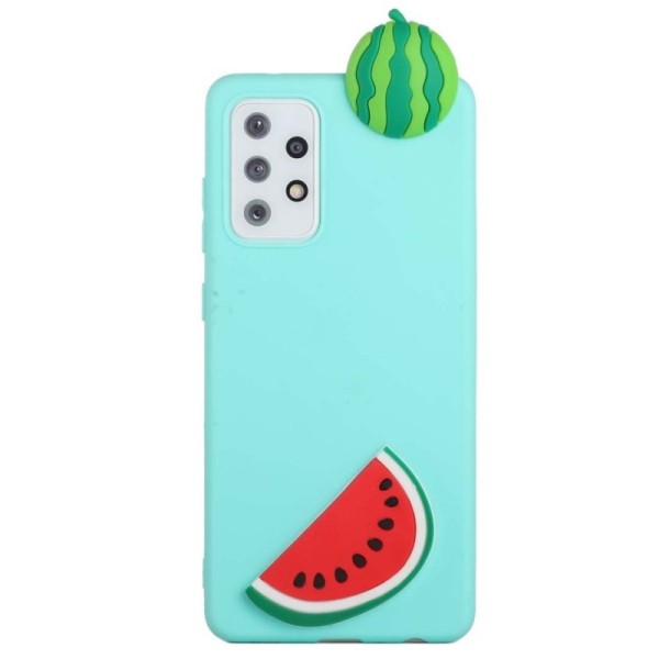„Squezy“ Watermelon Kõva silikoon (TPU) kaaned - piparmünt (Galaxy A33 5G)