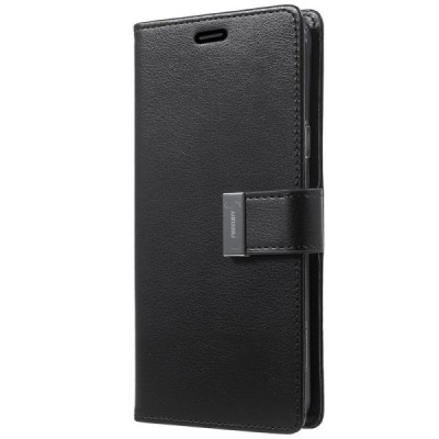 „Mercury“ Goospery Samsung Galaxy S9+ (G965) juodas odinis dėklas | Priedai.lt