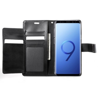 „Mercury“ Goospery Samsung Galaxy S9+ (G965) juodas odinis dėklas | Priedai.lt