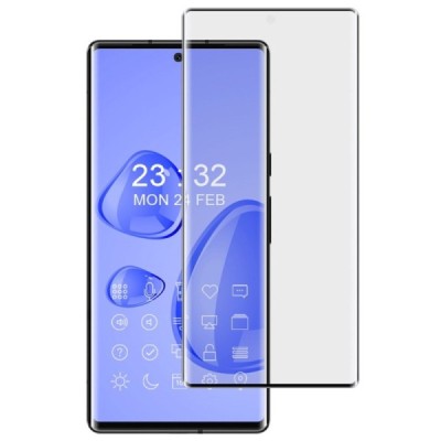 Google Pixel 6 Pro „Imak“ 9H Tempered Glass sustiprintos apsaugos juodas pilnai dengiantis apsauginis ekrano stiklas 0,2 mm | Pr