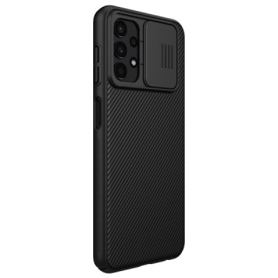 Samsung Galaxy A13 4G (SM-A135F, SM-A137F) „Nillkin“ CamShield juodas dėklas, nugarėlė su kameros apsauga | Priedai.lt