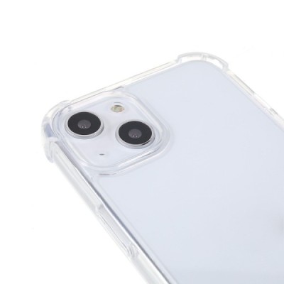 Apple iPhone 13 Strap kieto silikono TPU skaidrus dėklas - nugarėlė | Priedai.lt