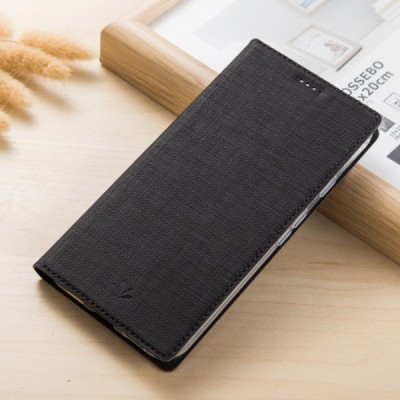Sony Xperia XZ1 Compact „Vili“ atverčiamas juodas dėklas | Priedai.lt