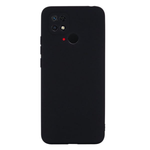 „Shell“ Kõva silikoon (TPU) kaaned - must (Redmi 10C)