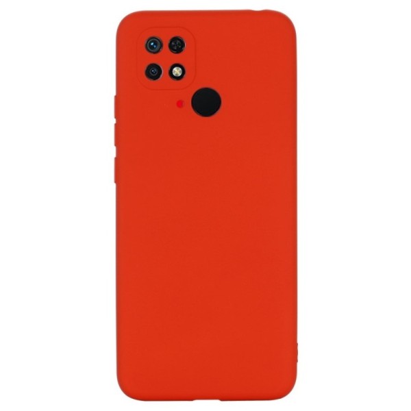 „Shell“ Kõva silikoon (TPU) kaaned - punane (Redmi 10C)