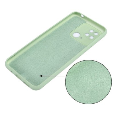 Xiaomi Redmi 10C Shell kieto silikono TPU žalias dėklas - nugarėlė | Priedai.lt