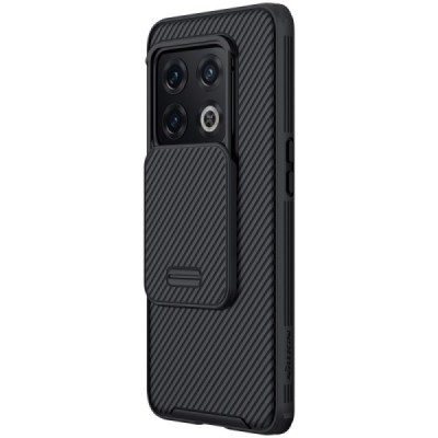 OnePlus 10 Pro „Nillkin“ CamShield juodas dėklas, nugarėlė su kameros apsauga | Priedai.lt
